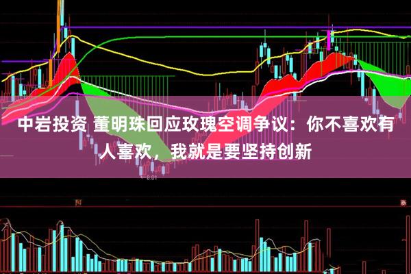 中岩投资 董明珠回应玫瑰空调争议：你不喜欢有人喜欢，我就是要坚持创新